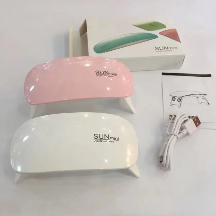 SUNmini Portable UV/LED Nail Lamp – Quick-Dry Gel Curing Light