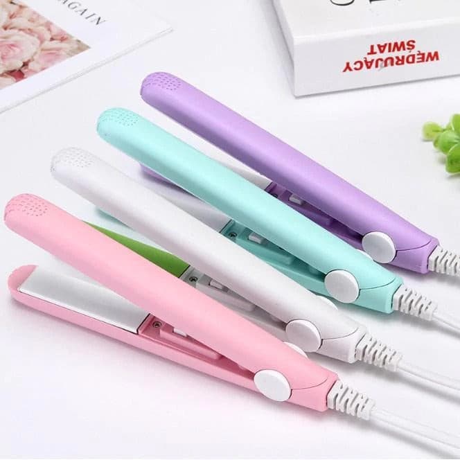 Compact & Stylish _ Mini Hair Straightener