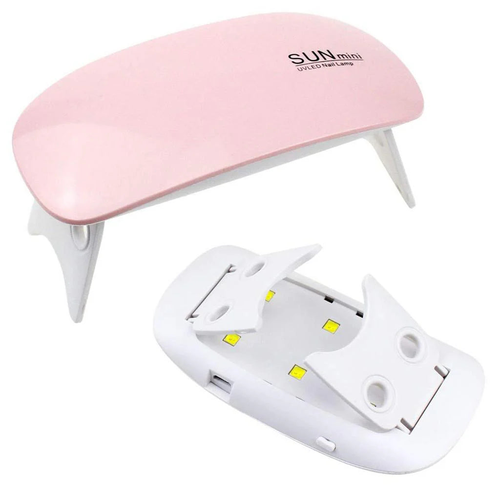 SUNmini Portable UV/LED Nail Lamp – Quick-Dry Gel Curing Light