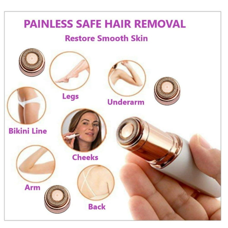 Flawless Eyebrow & Upper Lip Hair Remover – Rechargeable Precision Trimmer