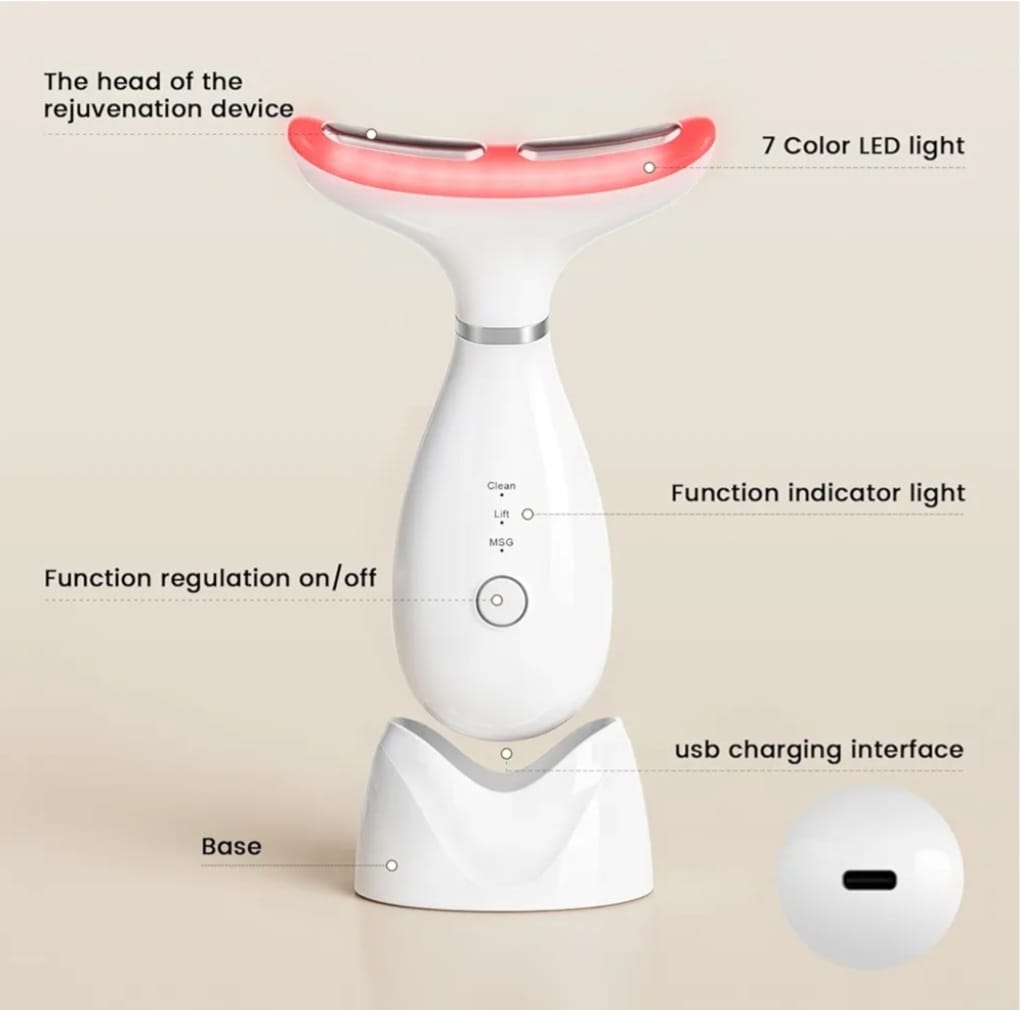 FACE AND NECK MASSAGER