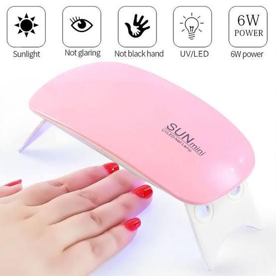 SUNmini Portable UV/LED Nail Lamp – Quick-Dry Gel Curing Light